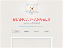 Tablet Screenshot of biancamangels.com